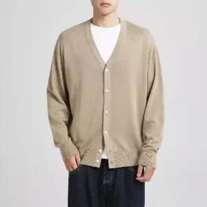 썬더볼츠 남자 남성용 니트 울 가을 스웨터 브이넥 혼방 카디건 슬림 KKE3