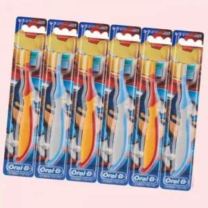 오랄비 스테이지스 3단계 아이언맨 키즈 어린이칫솔 1입X6개 5 7세 4621069