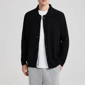 쉬헐크 니트 울 남친 하프 가을 코트 혼방 재킷 칼라 카디건 KKE3