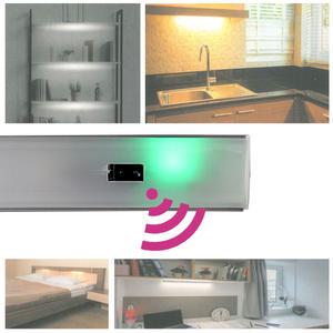 핸드모션 스위치 다용도 LED조명 15W 900MM 싱크대등 선반 진열장 신발장 침실 독서실 LED바