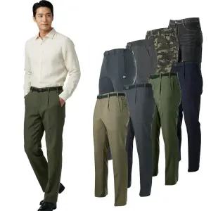 모렉스 1+  1 남자 등산 바지 작업복 스판 밴딩 팬츠 봄 여름 카고 조거 청 모음