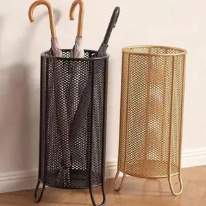 스틸 우산 꽂이 모던 철제 빗물받이 원형 우산 꽂이 장우산 현관 수납 집들이선물 인테리어 비오는날