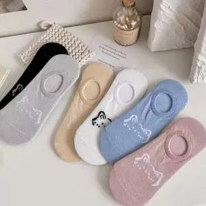 여성 IL512283 곰돌이 큐트 덧신 페이크삭스 6종세트