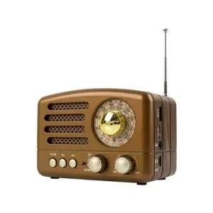 엔틱 주방용 레트로 라디오 블루투스 스피커 Brown B (KYR-WD6E5E5)