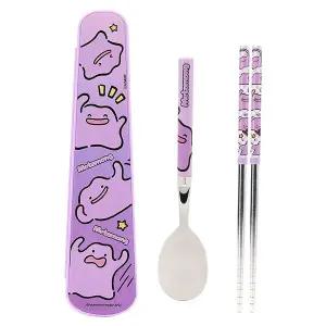 [보리보리/릴팡]릴팡 포켓몬 서둘러도변신 메타몽 주니어 진공스텐 수저케이스