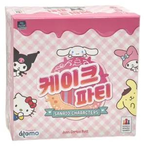 케이크 파티 산리오캐릭터즈 코리아보드게임 정품