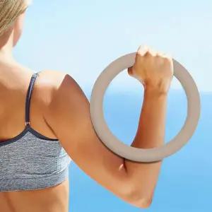 호환  무게 링 연습 파일라테스 운동을 파워 링 홈 피트니스 초보자를 미끄럼 방지 운동 도구 스포츠 트레