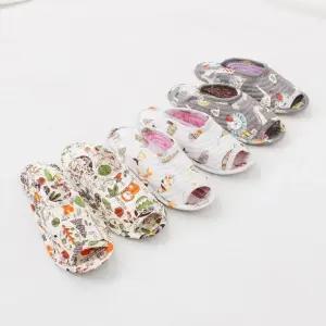 여성용 덧신 퀼트면실내화 세탁가능 미끄럼방지