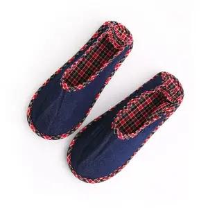 [모두쇼핑]여성 데님 실내화 어린이집 선생님 덧신 실내 슬리퍼 엄마실내화 엄마주방슬리퍼 엄마주방실내화