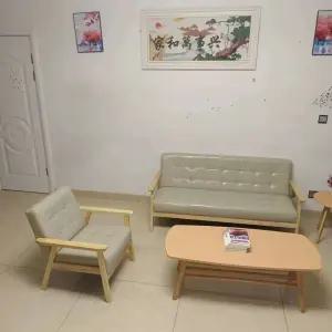 버튼 2인 엔틱 제로 대기실 팔걸이 단추소파 원목