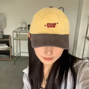 자수 포인트 투톤 배색 추천제품 데일리 볼캡 신상