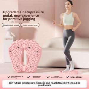 지압 매트 자석 발 마사지기 가정용 인플레이터블 피트니스 스텝퍼 - 체중 감량을 위한 미끄럼 운동 기구