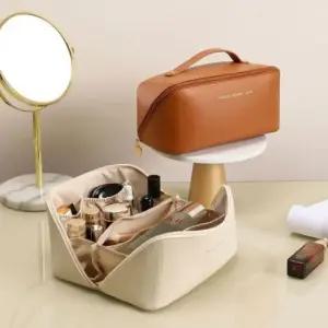 부드러운 메이크업 도구 휴대용 화장품 케이스 파우치