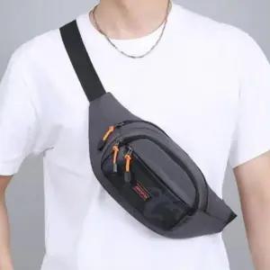 가벼운 다용도 포켓 미니 허리 가방 크로스백 1P 밀리터리