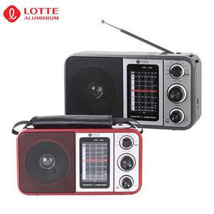 롯데 휴대용 라디오 고감도 핑키-250/핑키-260 FM/AM USB재생 SD카드 단파라디오