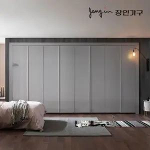 [장인가구]드홈 글로우 여닫이 붙박이장 30CM