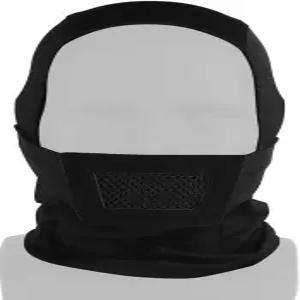 CMAIR4U 에어소프트 발라클라바 메시 마스크 실외용 통기성 마우스 가드가 장착된 닌자 전술