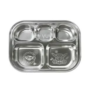 3세이상 남아용 헬로카봇 5구 스텐식판 애기선물 엄마표 어린이집식기