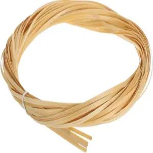 메카닉스티 7롤 직조용 대나무 스트립 0.12인치 x 10피트 바구니 직조 용품 위커 수리 키트 제작용 0.4mm