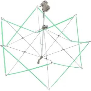 Yarn Swift 우산형 휴대용 와인딩기 스테인리스 스틸/플라스틱 간편한 설치 및 조작 뜨개질/크로셰 공예