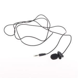 3.5 Mm 스테레오 잭 미니 소형 차량용 마이크  핸즈프리  2m 길이  외부 PC  DVD  GPS 플레이어  라디오