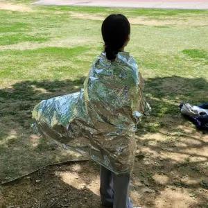 캠핑 등산 비상용 은박담요 210x130