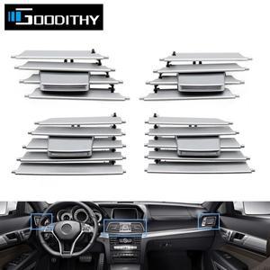 메르세데스 호환 벤츠 호환 전면 좌측 우측 중간 AC 벤트 그릴 클립 블레이드 슬라이더 수리 키트 2 도어