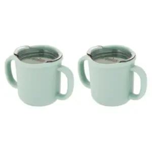 에.디.슨 실리콘 물컵 어린이집 신학기 준비물 200ml X2