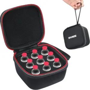 냉장고용 인슐린 냉장고 홀더 바이알 보관 케이스 표준 10ml U-100 안전 밀착 보호대(9-슬롯)에 맞습니다