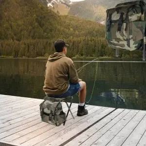 편의성 낚시 가방 의자 캠핑 아웃도어 넉넉한 수납공간으로 소지품을 효율적으로 보관_24599358