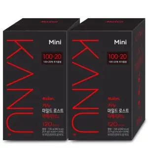 카누 미니 마일드 로스트 120Tx2개