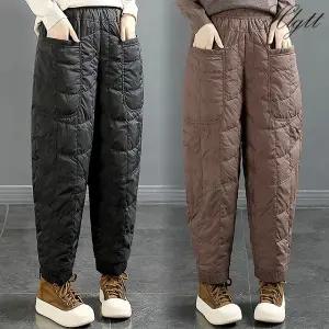 [헬리꽁땡 ]마일로 누빔 패딩팬츠2종