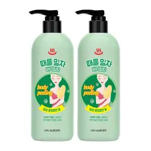 온더바디 때를밀자 바디필링 500ml X 2개