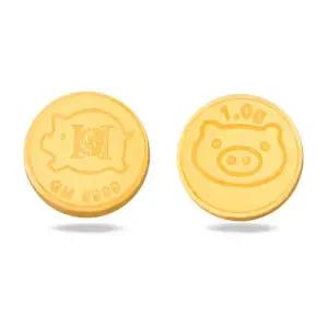 순금 골드바 코인 1g 24k [꿀금이] 콩알금 금테크 금모으기 선물