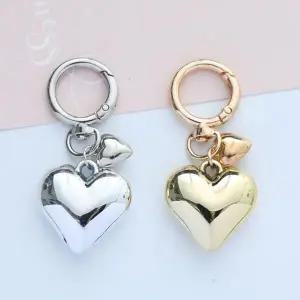 [하프클럽/]크롬하트 고리 키홀더 가방꾸미기 부자재 인형 악세사리 재료