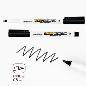 자바펜 파워 네임펜 검정 1타 12자루