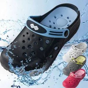 고무 물놀이 신발 편한 미끄럼 가벼운 성인 아쿠아 슈즈 남성 슬리퍼 여성 여름 기능 샌들 배수