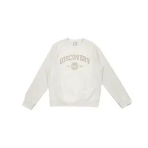 디스커버리 공용 바시티 그래픽 맨투맨 티셔츠 DXMT11041-IVS