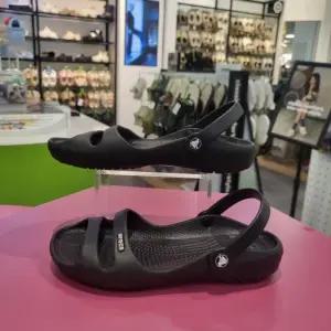 CROCS HC14 크록스 클레오 2 샌들 우먼 블랙 11214-060