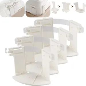 다이일 침대 시트 홀더 피팅 시트용 헤비 듀티 스트랩 트윈 퀸 킹 매트리스 사이즈용 안전한 패스너(보리