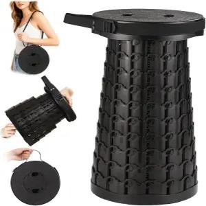 Spisces 2025 헤비 듀티 접이식 스툴 600파운드 용량 18인치 톨 라이트급 2.6파운드 휴대용 텔레스코프