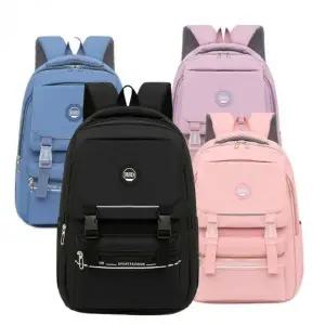 통기성 수납 백팩 심플 디자인 학생 가방