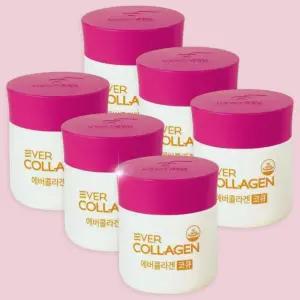 에버콜라겐 코큐 코엔자임 큐텐 저분자 피쉬 콜라겐 펩타이드 84정 x 6개