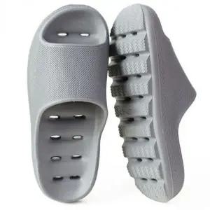 EVA 남성용 슬리퍼 발편한 소프트 그레이