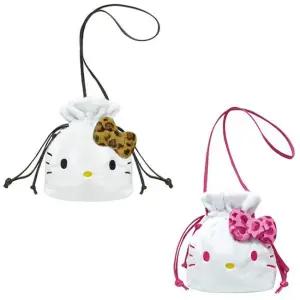 산리오 헬로키티 조리개 숄더백(가방)_레오파드