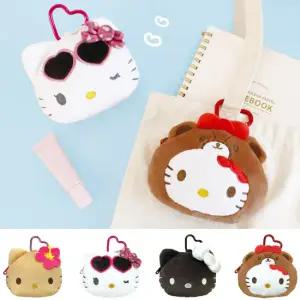 산리오 헬로키티 카라비너 인형 마스코트 파우치