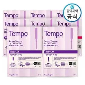 [템포] 탐폰 생리대 레귤러 80매+슈퍼 80매 총160매