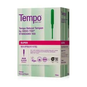 템포 내추럴 슈퍼 16P 화장지 생리대