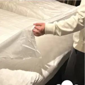 더블 일회용 여행 침구 커버 세트 부직포 패드+이불+ 일회용침대커버 여행용침대커버 일회용시트