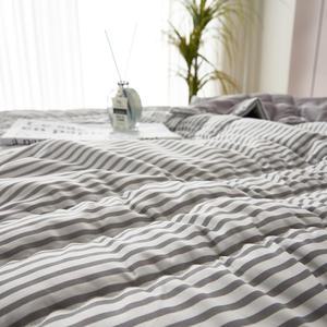 마빈 스트라이프 세미마이크로 사계절 차렵이불 SS / 봄가을간절기이불